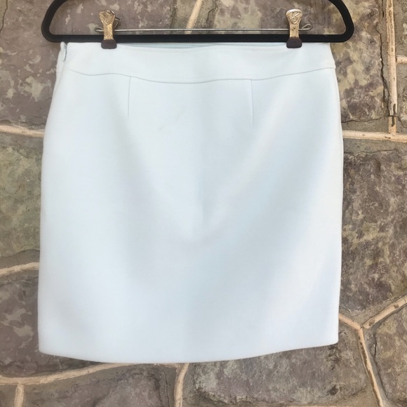 WHBM baby blue petite boot skirt - Picture 6 of 8